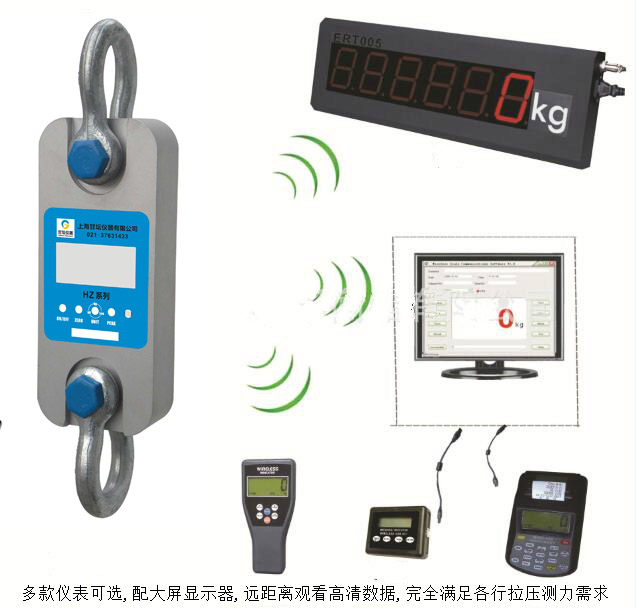 大屏幕拉壓式測(cè)力計(jì)100t 大數(shù)據(jù)顯示.專為碼頭定制